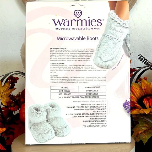 🩶Marshmallow🩶 Gray Warmies Boots - Picture 4 of 8